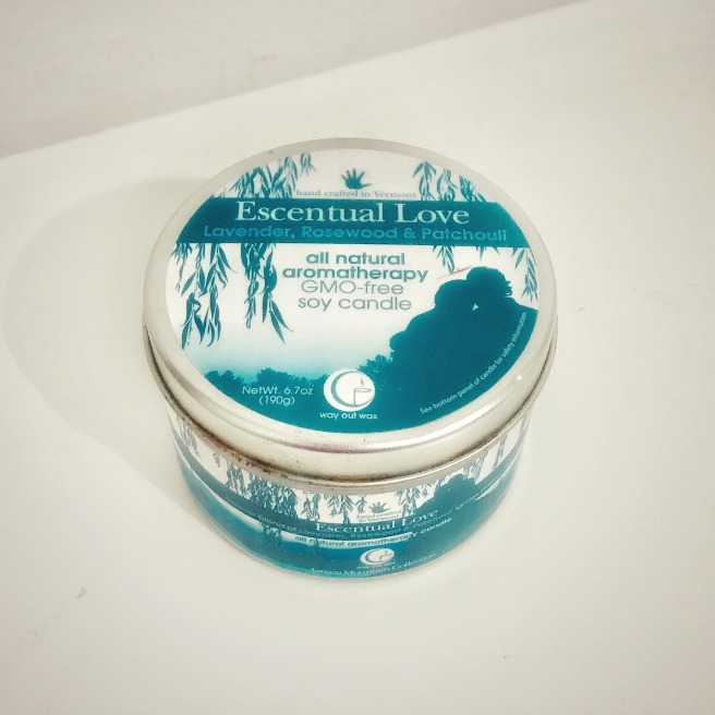 Review on Escentual Love candle from Way Out Wax
